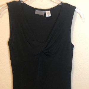 Chico's Traveler Knotted Top Size 1